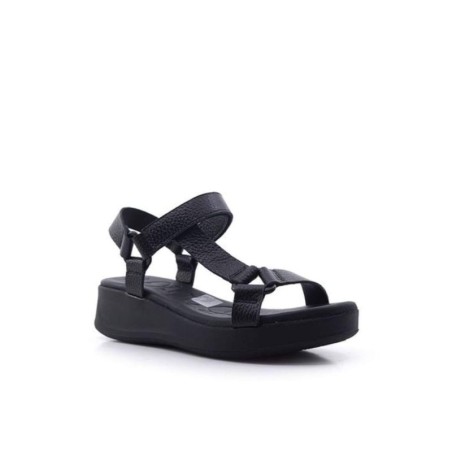 Γυναικείες Πλατφόρμες Oh! my sandals 4993 Μαύρο Δέρμα