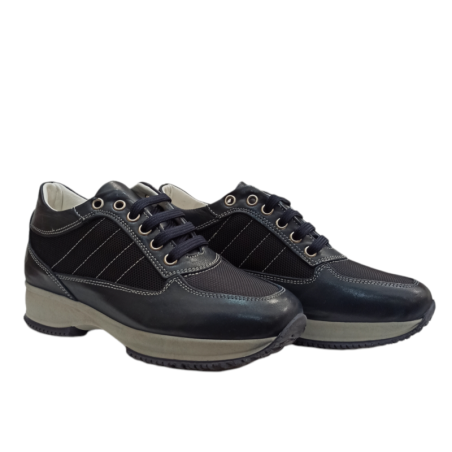 Δερμάτινο Sneaker Esseffe Blu 35-40