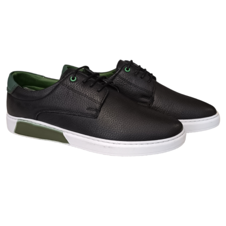 Δερμάτινο sneaker Cale Μαύρο 40-45