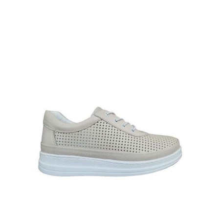 Δερμάτινο Τρυπητό Aerostep Μπεζ 37-41