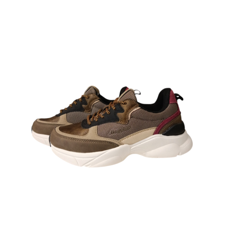 J-Hayber Γυναικεία Sneakers Λάδι/Μπορντό