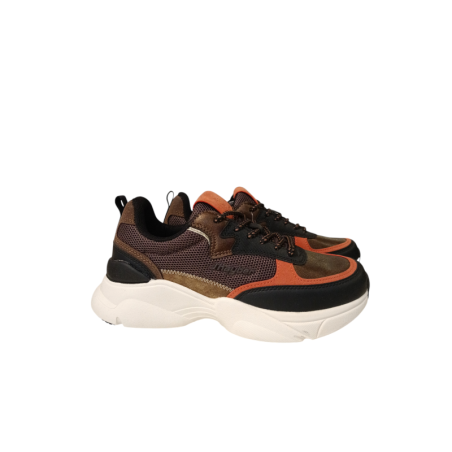 J-Hayber Γυναικεία Ανατομικά Sneakers Καφέ/Πορτοκαλι