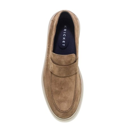 Δερμάτινα Ανδρικά Kricket Loafers Μπεζ 41-45