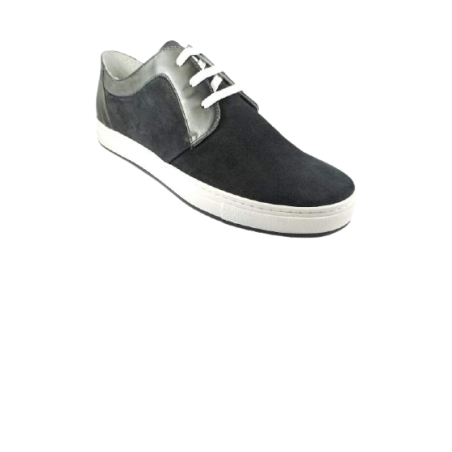 Δερμάτινο Sneaker 7812 Μπλε